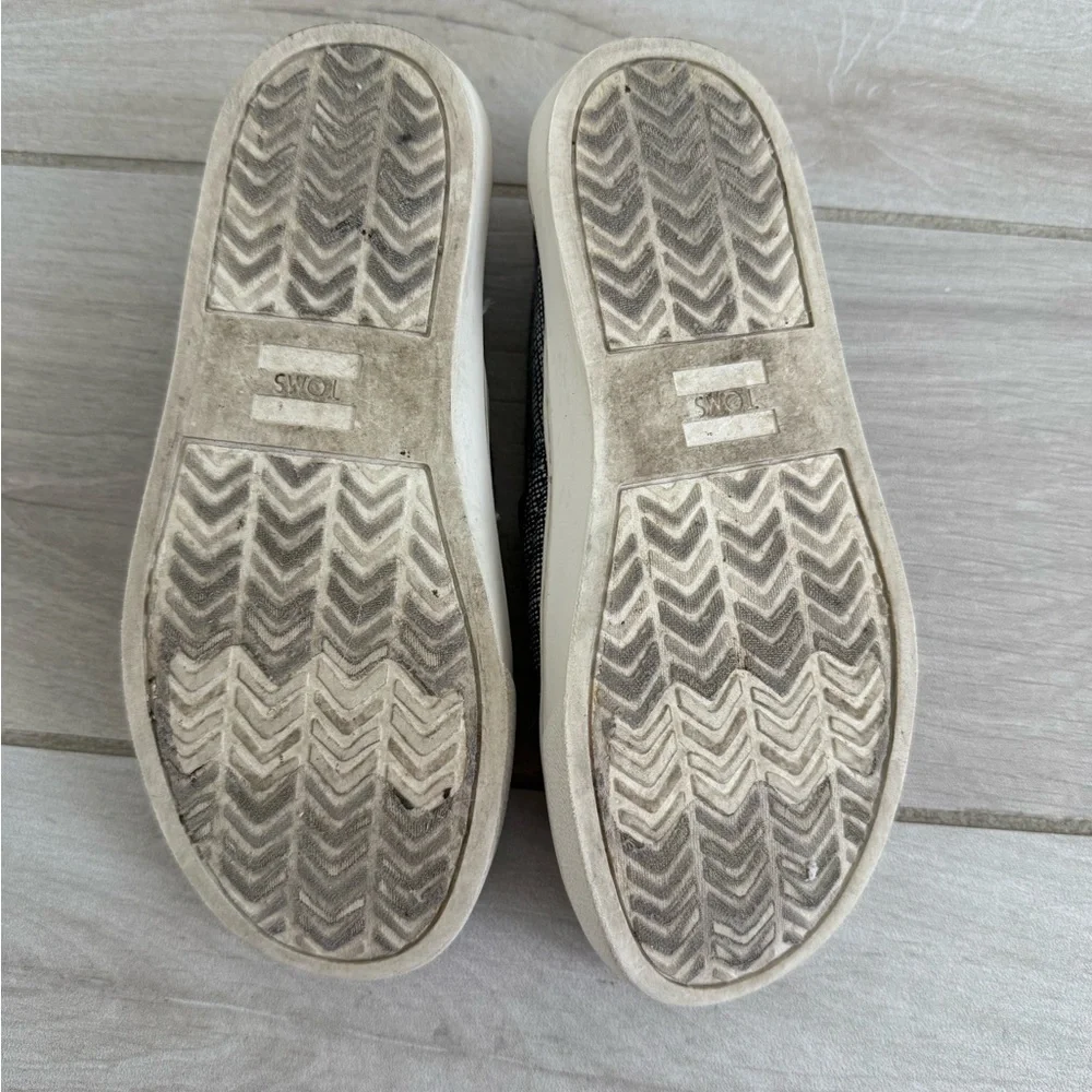 Toms Denim shoes, kids size 12.5